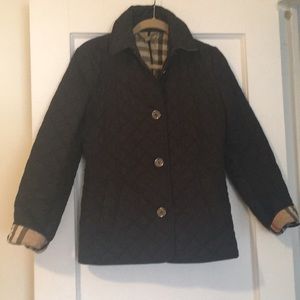 Burberry diamond quilted jacket